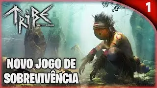Novo Jogo de Sobrevivência na Ilha Perdida no Tempo - Tribe: Primitive Builder