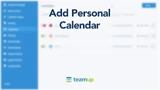Meeting Scheduler Tutorial: Add Personal Calendar
