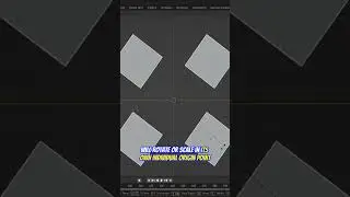From Novice to Pro: Using Individual Origins Pivot Point to Level Up your Blender skills