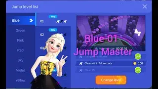 Blue-01|Easy|Zepeto Jump Master