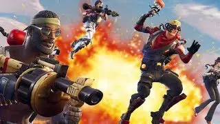 Jugando con el escuadron dinamita | Fortnite