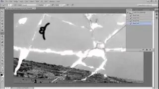 Photo Restoration - Ghost cracks