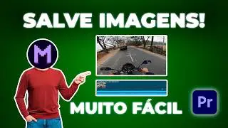 Como salvar uma imagem do seu vídeo no Premiere Pro (Exportar Frame)!