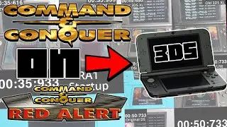 C&C+RA1 on 3DS // Comparing Vanilla-Conquer DS Homebrew across DS Models
