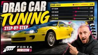 How To DRAG TUNE Any Car in Forza Horizon 6! (FASTEST Setup Guide)