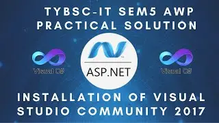 Download And Install Visual Studio Community 2017 | Visual Studio Community 2017 installation (2021)
