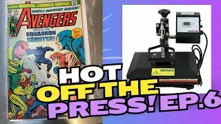 Easy steps on how to Double Hop cleaning a comic book Pressing