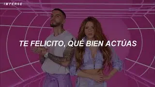 Shakira, Rauw Alejandro - Te Felicito (Letra) || Te felicito qué bien actúas