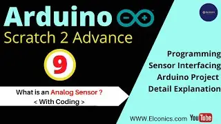 How to code Arduino for any Analog Sensor | Potentiometer Coding | ADC | Scratch2advance