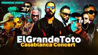 ElGrandeToto Concert 1ere partie ( Le M - Ayoub Anbaoui - Clemando - Khtek - Kartman - Rubio )