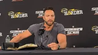 LA Knight On People Who Think He Fell Off, His Next Challenger | WWE SummerSlam Press Conference