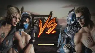Mortal Kombat IX - Tag Ladder - Sonya Blade & Kitana