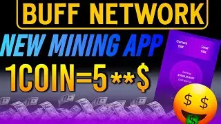Buff Network New Mining App | Free Crypto Mining App | Free Airdrop | Mine Free Crypto Currency