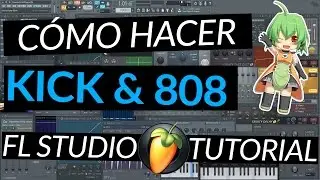 3XOSC - Sound Design - Cómo hacer 1 Kick Estándar y 1 808 - Tutorial - FL Studio 12