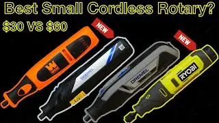 Best Small Cordless Rotary Tool?  Ryobi, Dremel and WEN