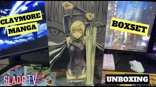 Claymore Manga Box Set Opening