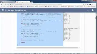 CIS 2085 Zybooks 7.3-7.4 - iterating through arrays