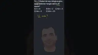 TYT Matematik - Dikkat gerektiren bir soru, mutlaka izlemelisiniz!