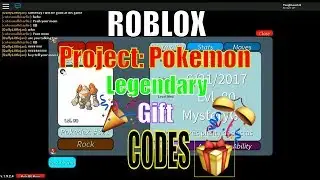 ROBLOX Project: Pokemon Mystery GIft CODES! | June 2017 |