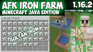 Cara Membuat Iron Farm - Minecraft (Java Edition) Ver 1.16.2