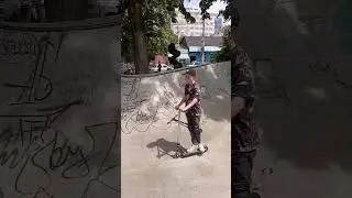 трюки на самокате #трюки #самокат #вип #tail whip #scoot #trucks #scootering