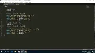 PHP - Operatörlerinin Kullanımı