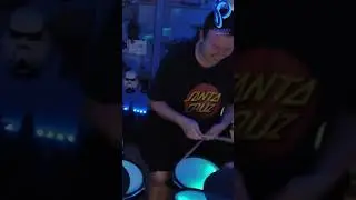 NIN & FUNKY TOWN??? #shorts #nin #funkytown #mashup #drums #drumcover