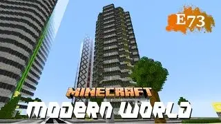 Minecraft Modern Building- Modern World E73 - Skyscraper