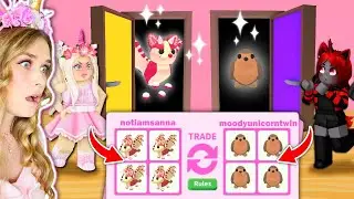WHATS BEHIND THE DOOR You HAVE TO TRADE In Adopt Me! (Roblox)