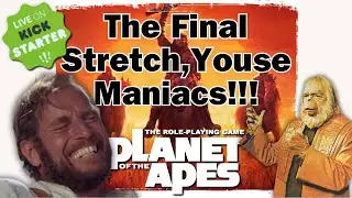 The Alpha-Omega Bomb is Ticking Down on the Planet of the Apes RPG Kickstarter! UPDATE!!!