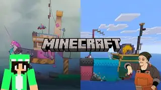 Building Sparky's Scrapboat from Knights of Guinevere in Minecraft