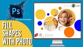 how to fill shapes with photo in 