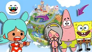 SpongeBob VS Patrick VS Squidward🍍 Toca LIfe World🌎