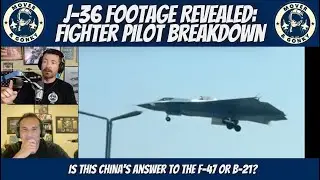 Chinese J-36 Stealth Fighter Footage – What Does It Reveal? | Mover & Gonky Analysis
