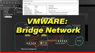 How to configure bridge network in VMware Workstation. VMware: Bridge, NAT, Host-Only Part-01
