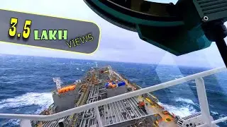 Ship Rolling in the Atlantic Ocean 🌊 / Life in Bridge
