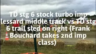 Turbo Dynamics racer Gaetan lessard takes 1st in imp stock turbo class and 1st pro max class.