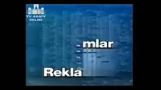 TRT 1 (TV1) Reklam Jeneriği (1984)