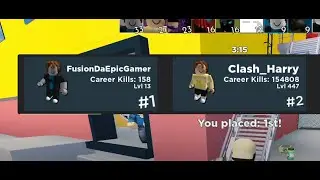 I beat a level 450 tryhard! (Roblox Arsenal)