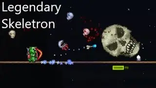 Terraria Legendary Skeletron | Master mode + For The Worthy