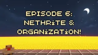 Netherite & Housekeeping | All The Mods 8 Volcano Block