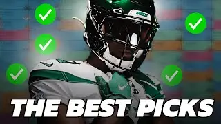 The BEST Picks in EVERY Round of Fantasy Football Drafts!