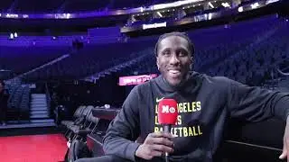 Taurean Prince on the LeBron James effect on the Los Angeles Lakers: “He is like an open book”