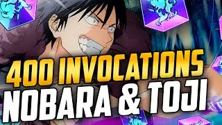 400 INVOCATIONS TOJI ET NOBARA Jujutsu Kaisen Phantom Parade