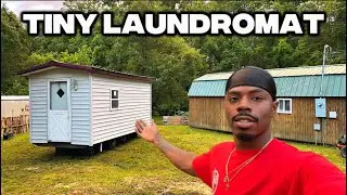 We made a laundromat for our tiny home community