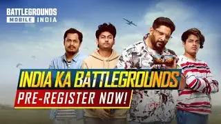 VIDEO || Pre-Register || BATTLEGROUNDS MOBILE INDIA