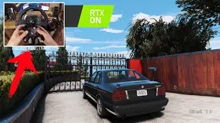 Ubermacht Seraph XS - GTA V | Logitech G29 🔥 Ray Tracing mod !