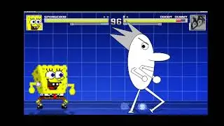 mugen SpongeBob vs Dooby Dummy mugen battle 315