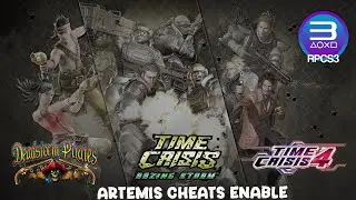 RPCS3 v.27 | TIME CRISIS: RAZING STORM v01.01 | Artemis Cheats Enabled (Files in Description)