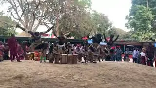 Dar Creators of Tanzania performing at the 95’s Cultural Exhibition in Zambia